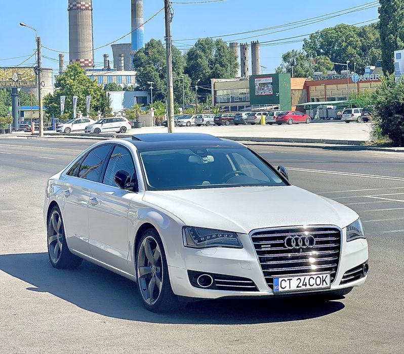 Audi A8 D4 Alb Perlat 2013