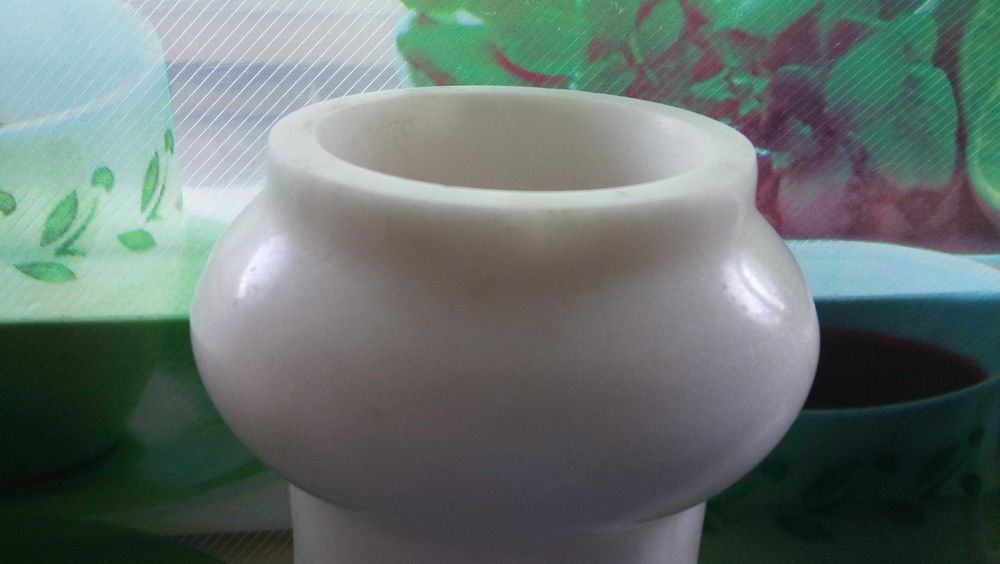 Свещник мрамор чайник порцеланов