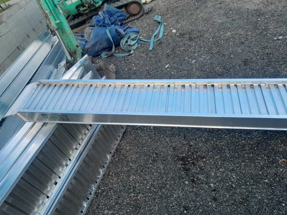 Rampe aluminiu 3.5m 5200 kg