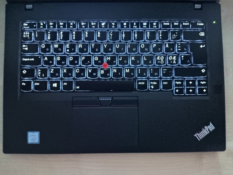 ThinkPad T470p 14"IPS FHD/CORE i7-7700HQ/8GB DDR4/256GB NVMe/940MX 2GB