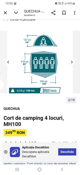 VandCort Nou 4 persoane