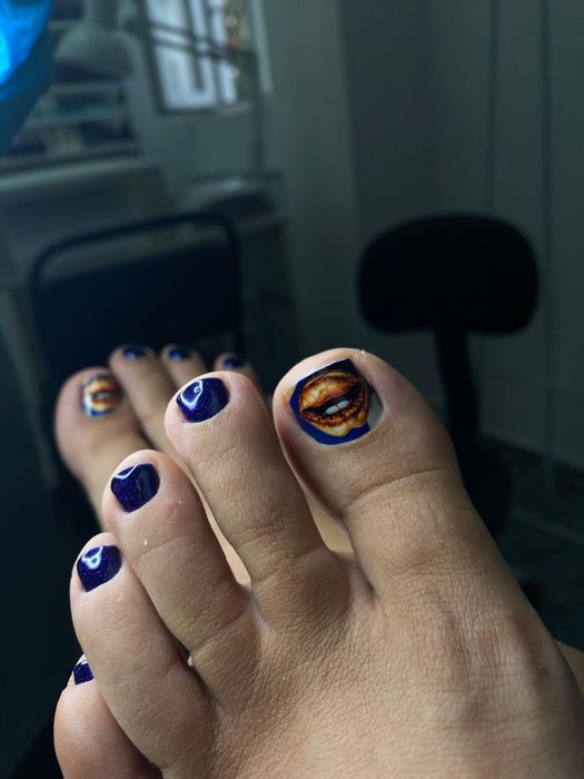 Педикюр полный и пальчики