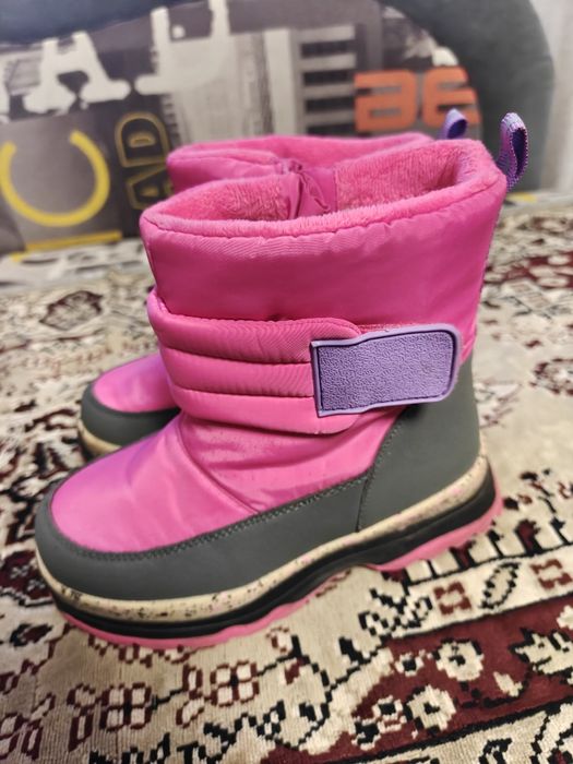 Дутыши на девочку зима