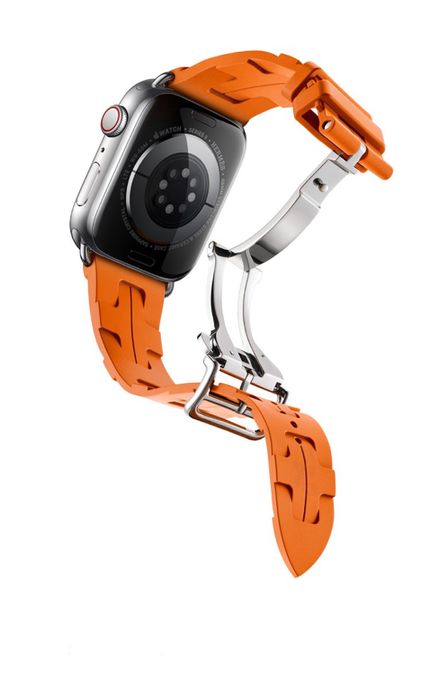 Hermès design каишка за Apple Watch ULTRA/SE/11/10/9/8/7/6/5/4/3
