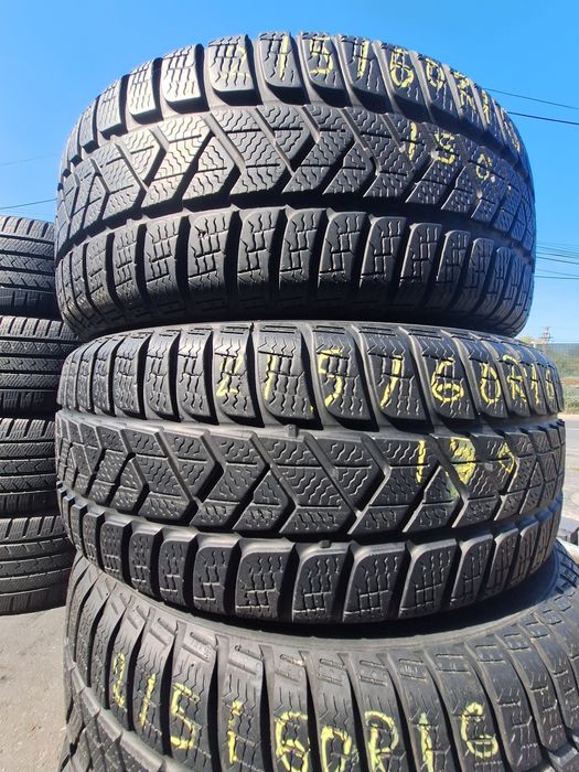 4 anvelope iarna 215/60r16 Pirelli Montaj Gratuit