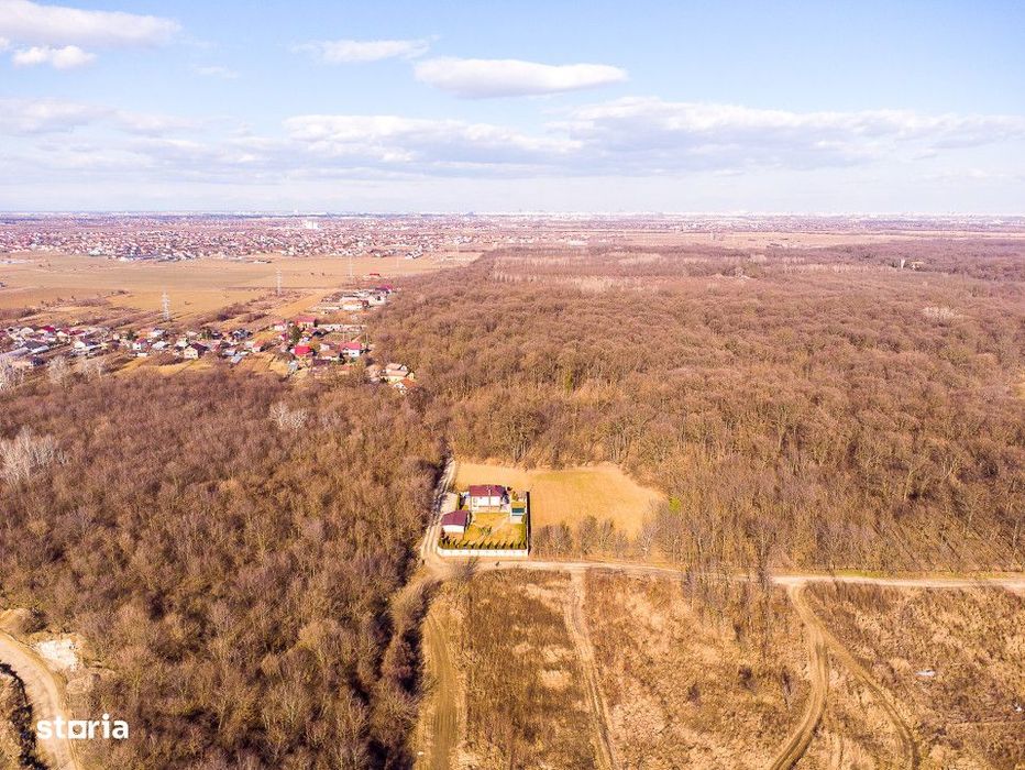 Teren intravilan Magurele langa padurea Cornetu si Arges