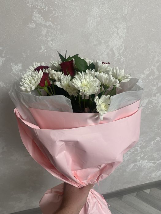 Букет цветов свежие