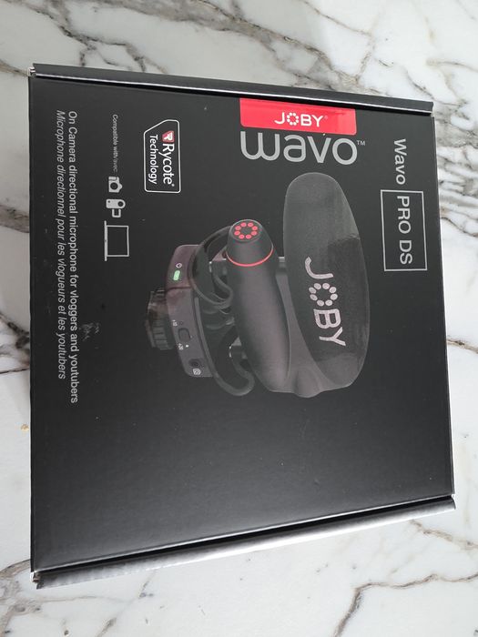 Microfon shotgun profesional Joby Wavo PRO DS - sigilat factura garantie