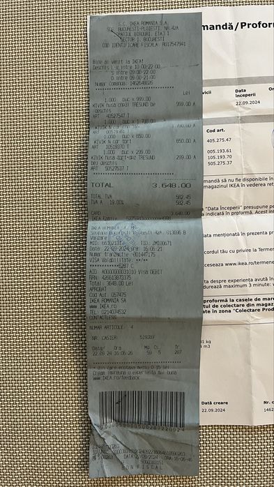 Canapea Kivik - Bej (Ikea)