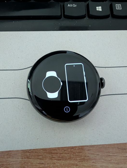 Google Pixel Watch 3 45 mm Obsidian full box impecabil