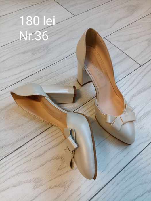 Pantofi damă piele naturală