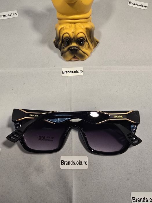 Ochelari de soare Parda, Cat Eye Black, 1021, made in Italy