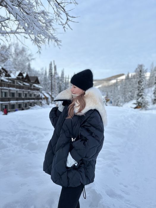 Пуховик теплый зимний