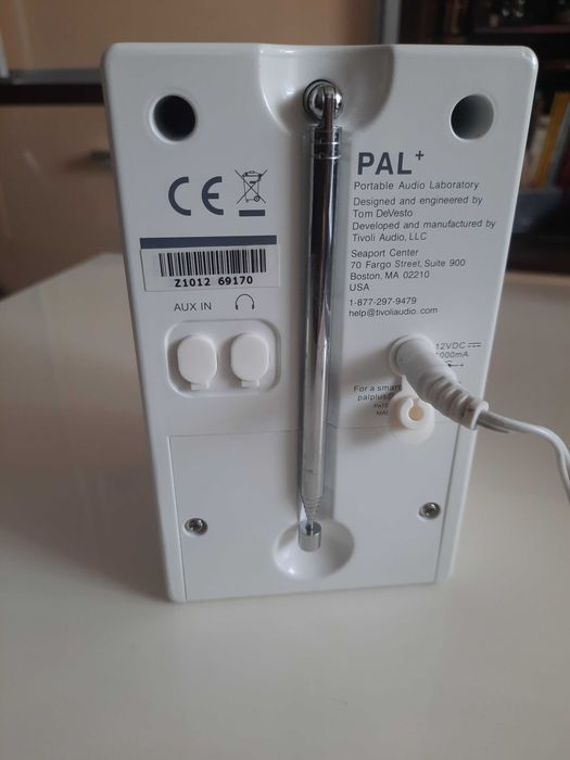 Radio Digital Portabil Premium Tivoli Audio PAL+ – FM / DAB / DAB+, Acumulator