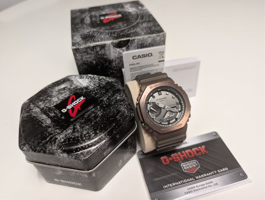 Ceas Casio G Shock GM2100MF5AER ca nou purtat de doua ori
