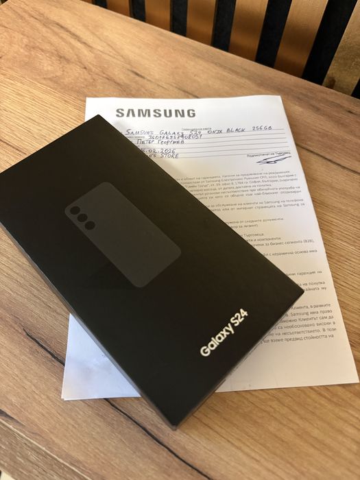Samsung Galaxy S24 256 GB Onyx Black неразпечатан
