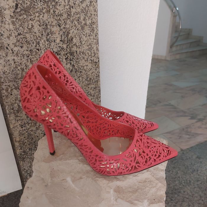 Pantofi de piele Emilio Pucci