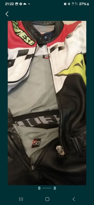 Costumul moto piele Dainese