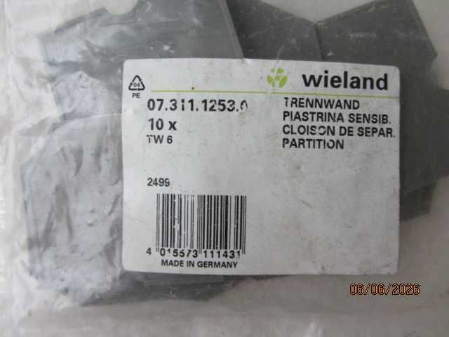 Редови клеми WIELAND