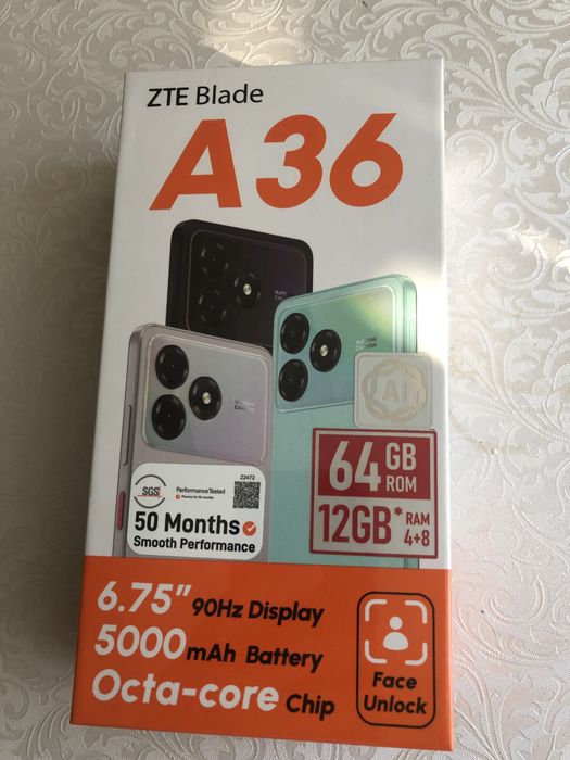 Телефон ZTE A 36