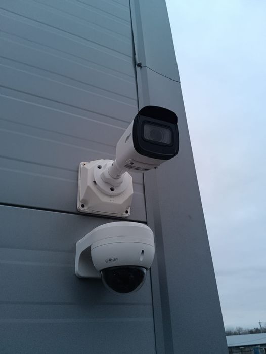 Установка камер видеонаблюдения