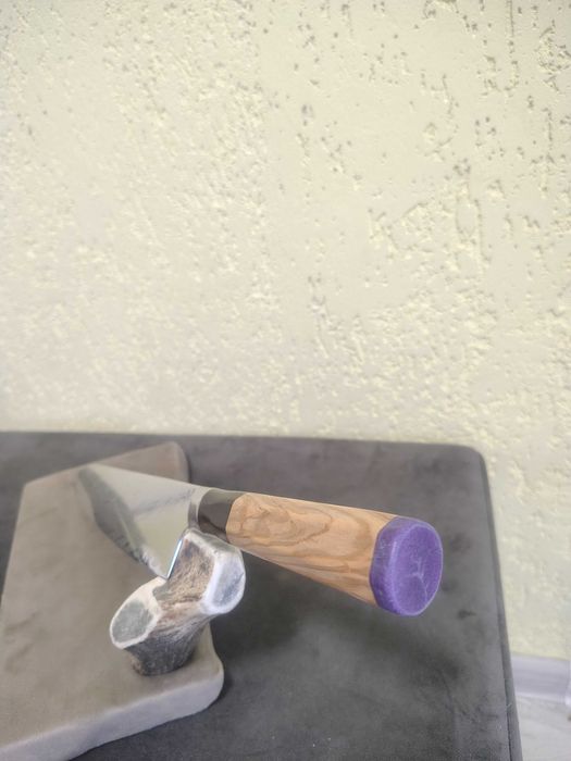 Кухненски нож ловен нож заготовка острие дамаска стомана Damascus ръчна изработка