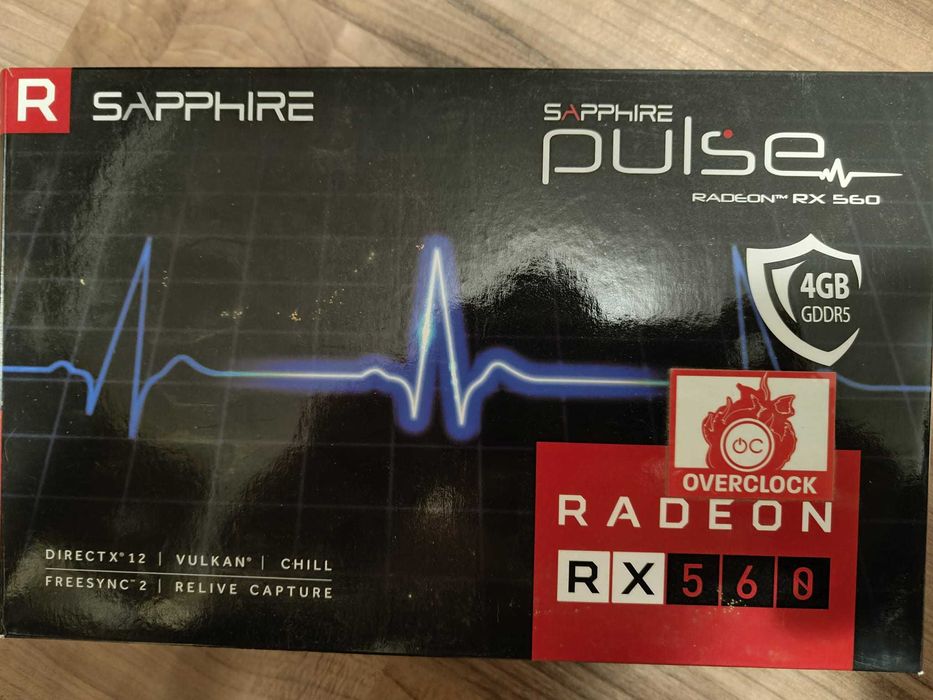 Saphire Pulse Radeon RX560 4GB