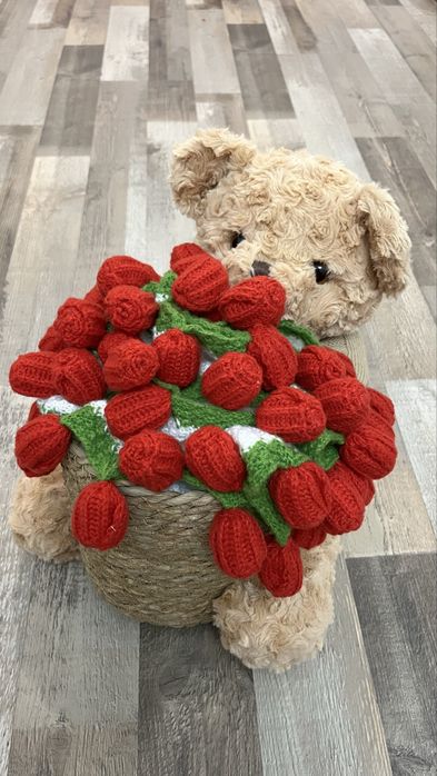 Букет плед, цветы одеяло подарок