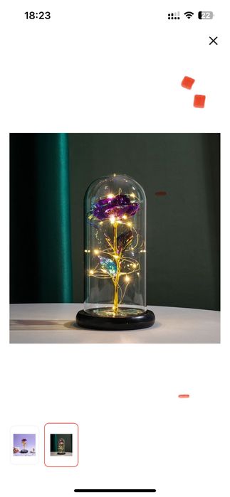 Роза в колбе  -Подарок