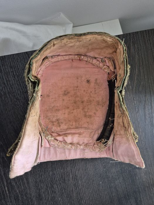 Ceapsa traditionala Banat tel si fir metalic costum popular