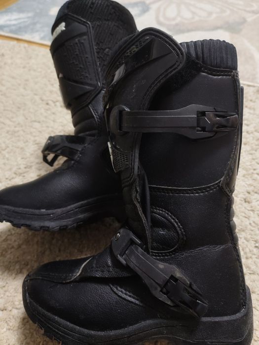Cizme motocross/enduro Copii Thor Blitz XP negre -30
