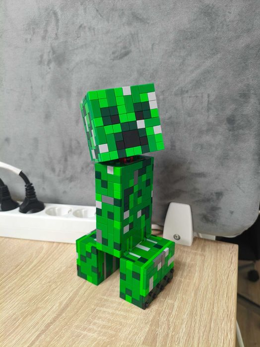 Лего Крипер Minecraft