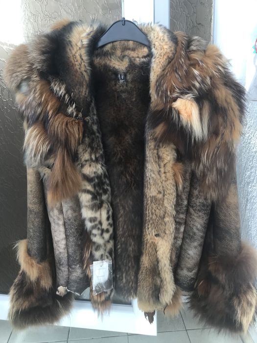 НОВ! Кожух - естествена кожа
