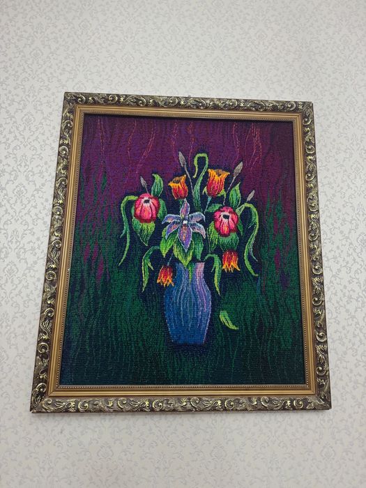 Поетеная картина