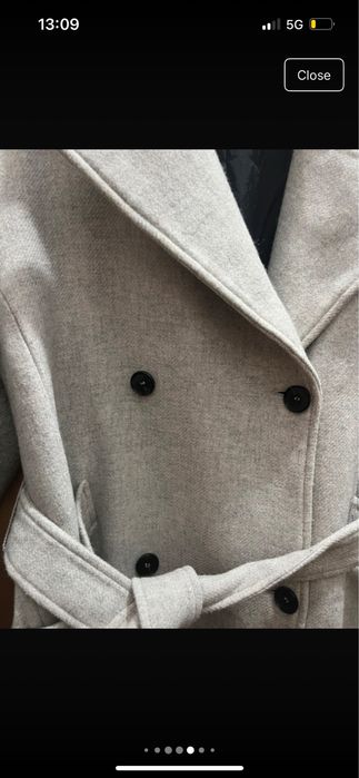 Palton Zara x Manteco