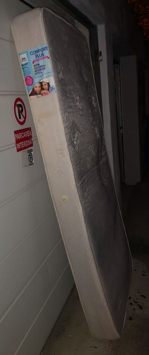 Saltea super ortopedică 20 cm x 90 cm x 200 cm, confort plus