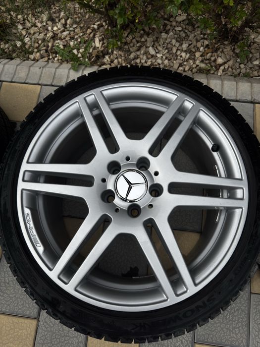 Мерседес AMG диски R18 с резиной