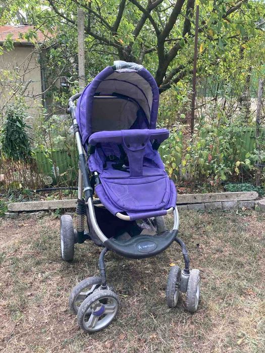 Комбинирана бебешка / детска количка Bertoni Plasma violet Butterfly