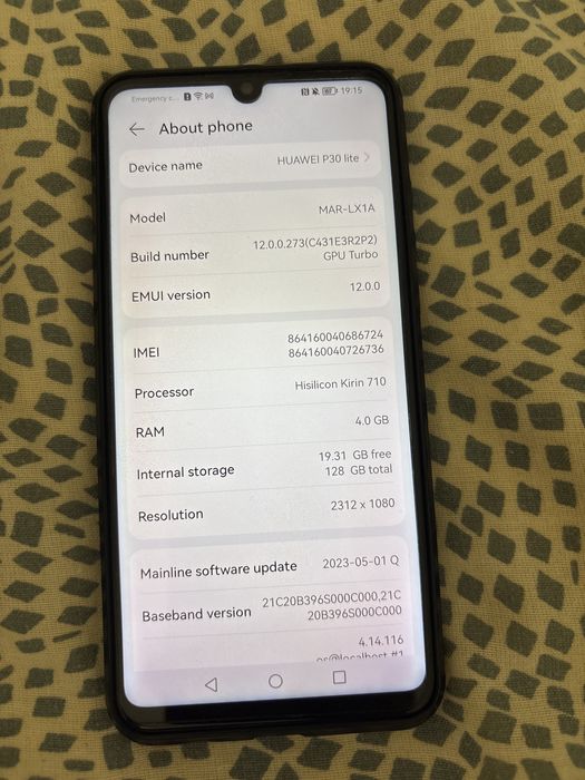 Huawei P30 Lite negru