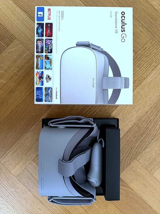Meta Oculus Go 64GB VR Очила — НОВИ, Запечатани в Кутия с Контролер гр ...