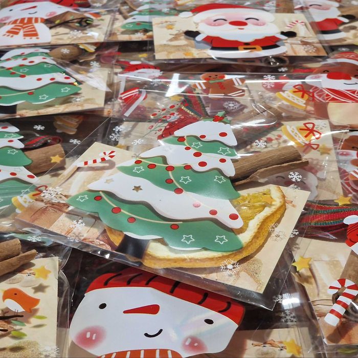 Коледни късмети - с канела и портокал.