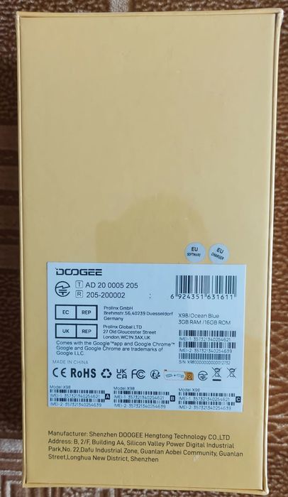 Smartphone DOOGEE X98