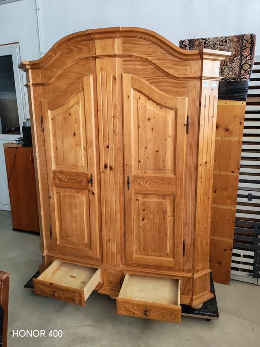 Dulap - Șifonier Lemn Masiv Natur - Rustic - Mobila Germania