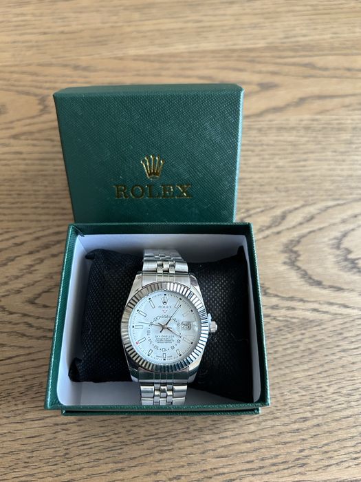 Ceas Rolex Sky-Dweller NOU – Automatic, Oțel, Cutie