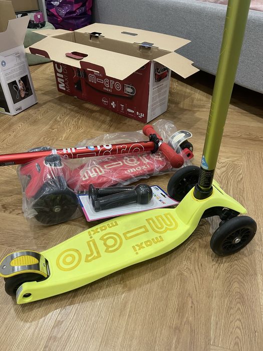 Самокат, в коробке, как новые. Премиум модель.