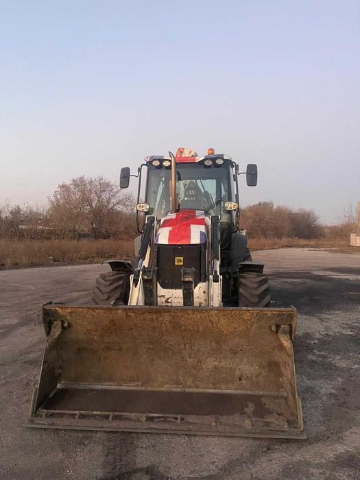 Экскаватор 3в1 петушок Cat универсальный Трактор