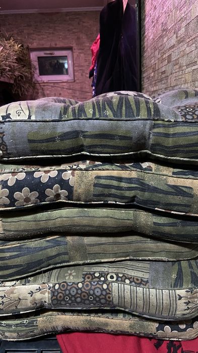 Подушки для стульев 6 штук