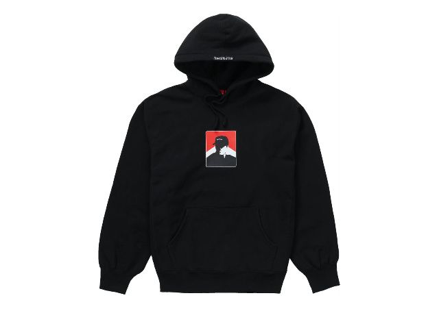Hanorac Supreme Portrait Hoodie Black FW2020