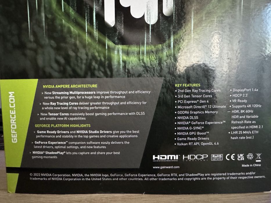 RTX 3060 Ti oferit spre vanzare