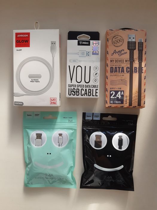 OTG- Переходник  для сот телефона (USB+Type-c, Micro+Type-C)